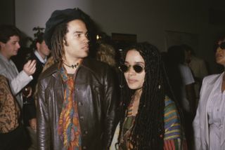 Lenny Kravitz and Lisa Bonet