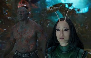 Guardians of the Galaxy Drax Mantis Pom Klementieff