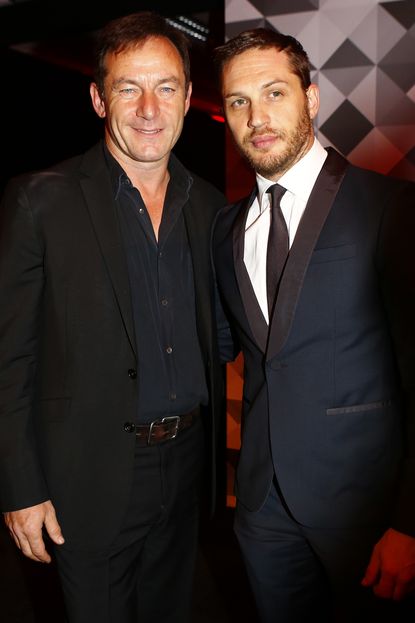 Jason Isaacs And Tom Hardy At The Moet British Independent Film Awards 2013