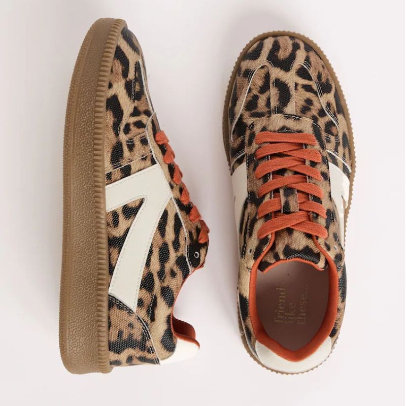 leopard print trainers from Next