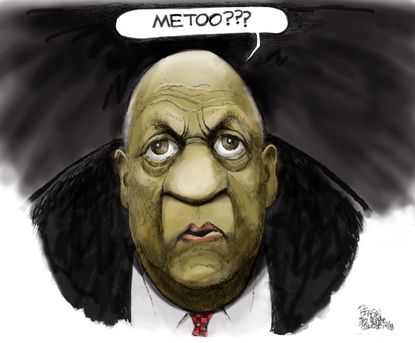Editorial cartoon U.S. Bill Cosby guilty verdict MeToo
