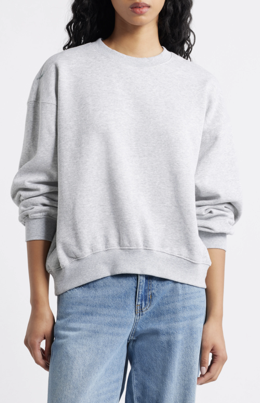 BP., Relaxed Cotton Blend Sweatshirt