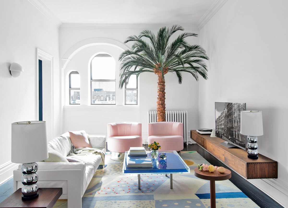 Dans un appartement de Williamsburg où l'Art déco rencontre le style du milieu du siècle