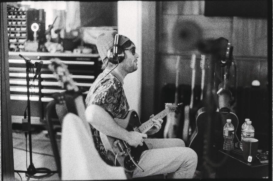 Whiskey Myers in the studio