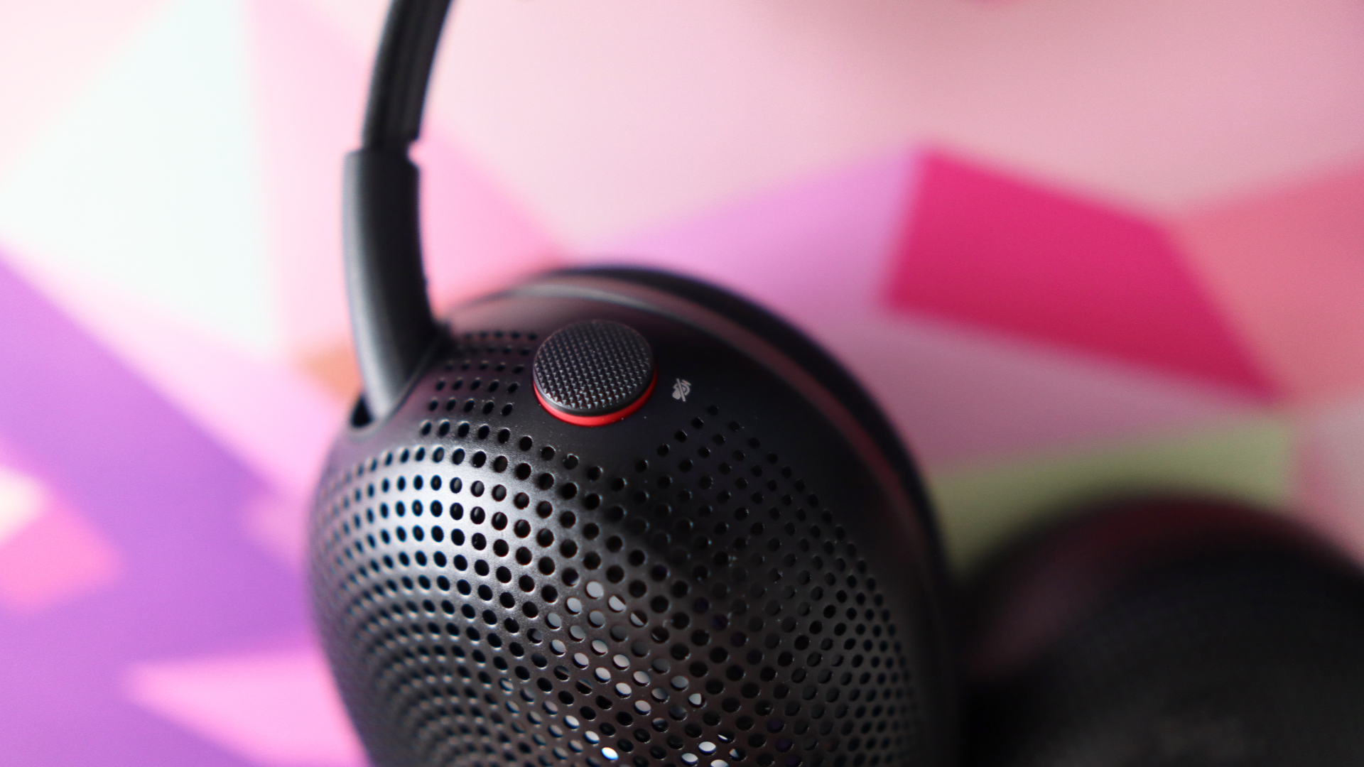 Sony Inzone H6 Air headset on a mouse pad.