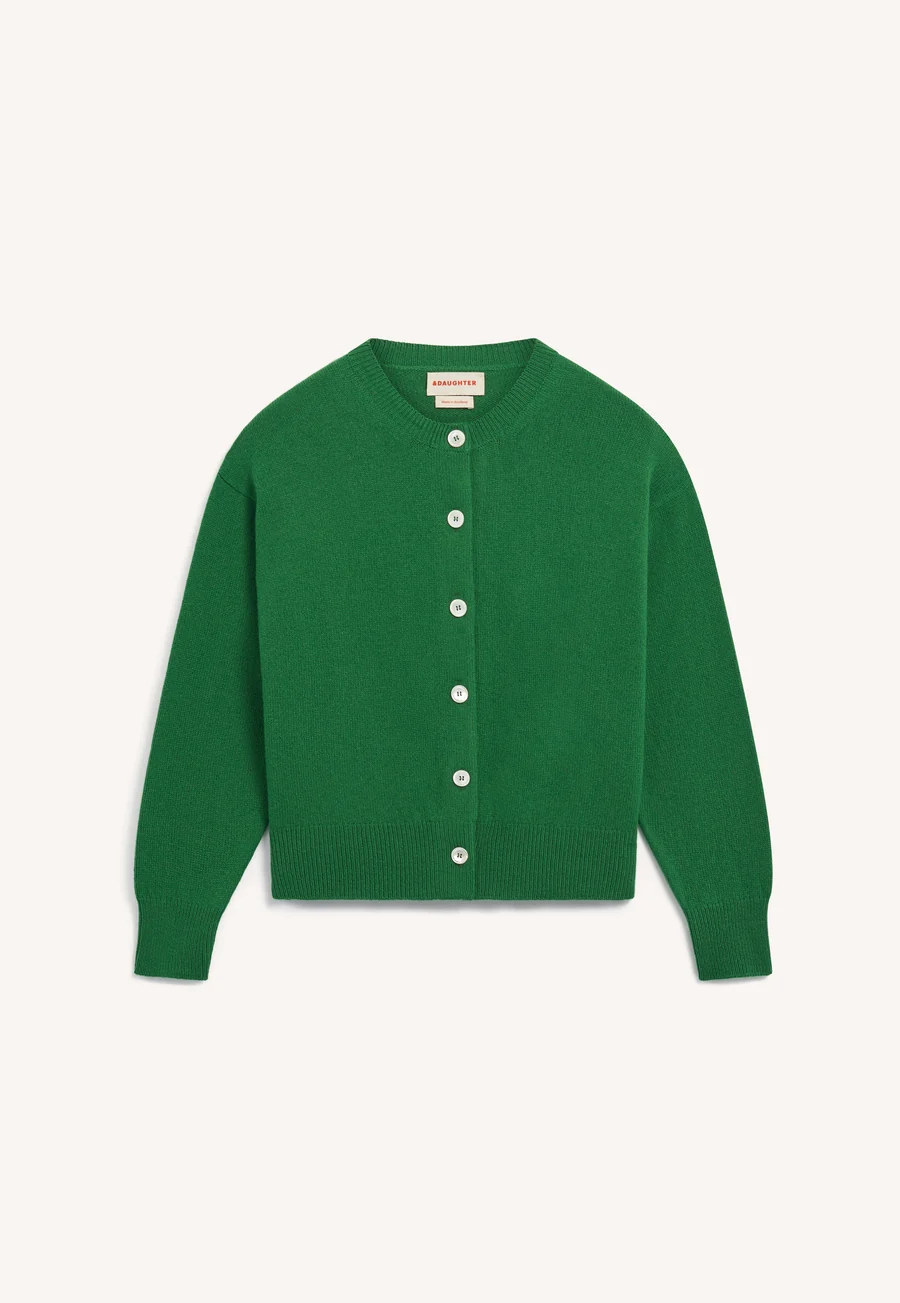 &amp;amp; Daughter, Ada Crewneck Cardigan