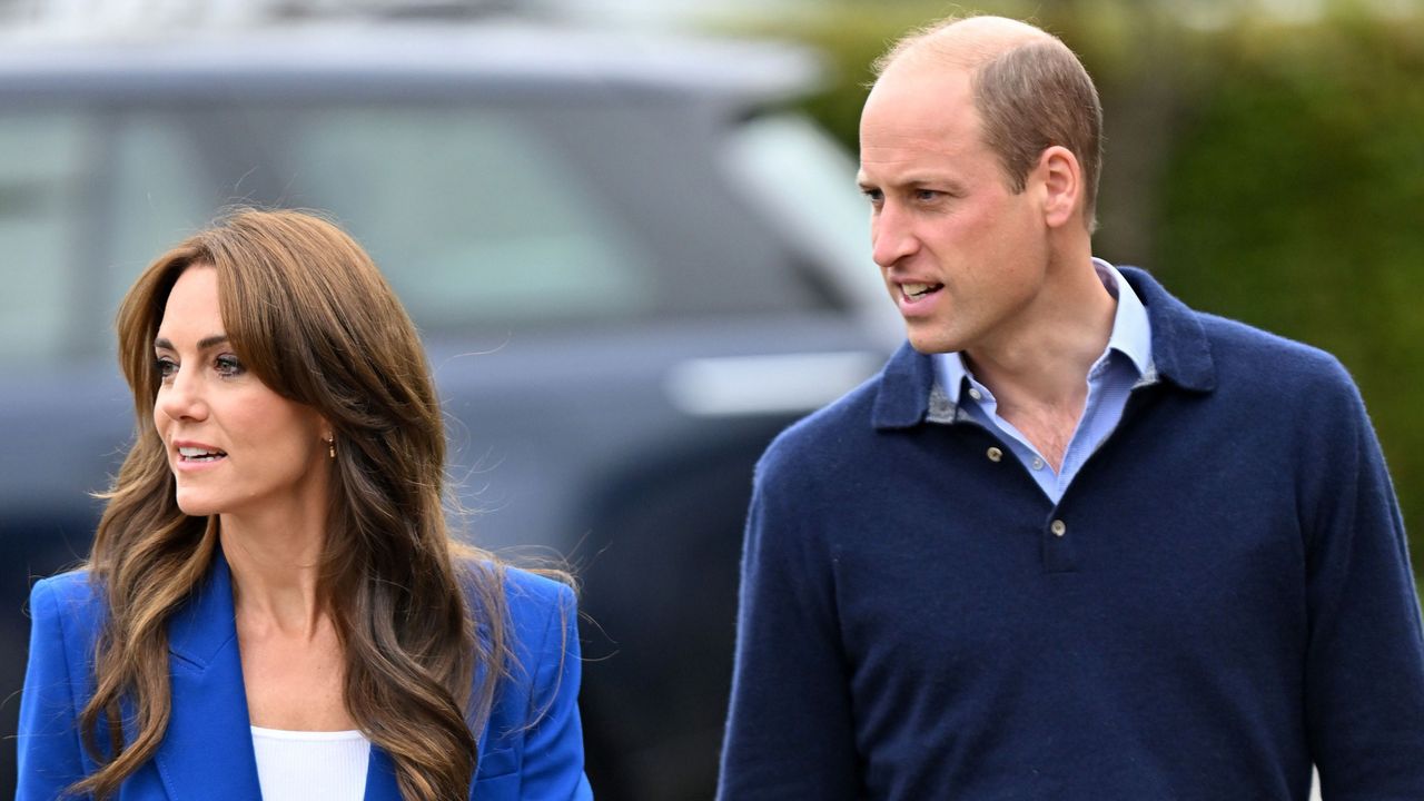 Prince William and Kate will find it &quot;tough&quot; to uphold this tradition. Seen here they arrive for their visit to Bisham Abbey National Sports Centre