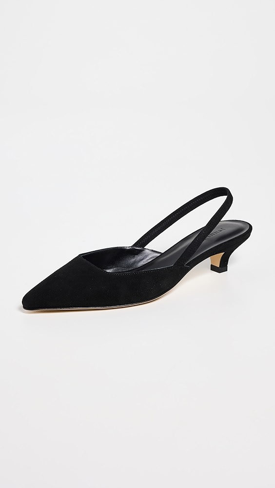 Jenni Kayne Suede Kitten Heels