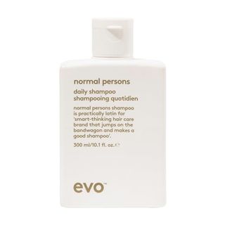 Evo Normal Persons Daily Care Shampoo on a white background