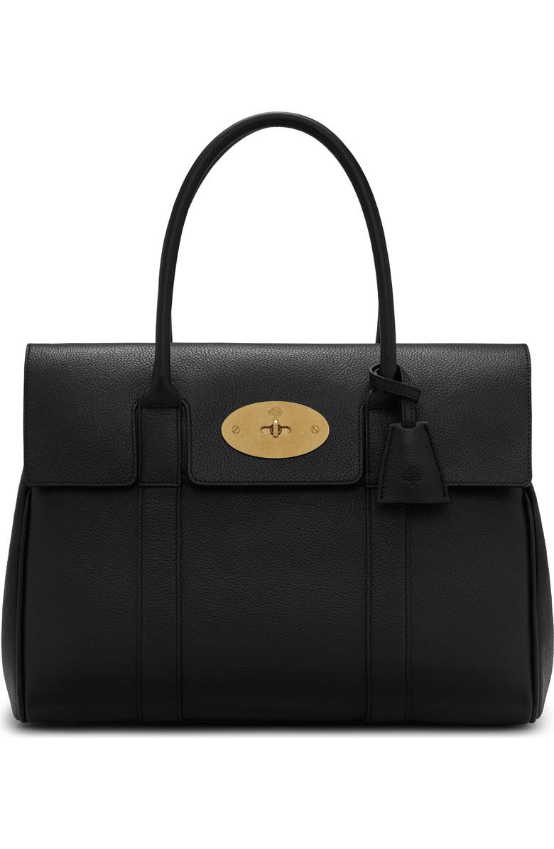 Bayswater Grained Leather Satchel