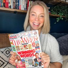 Claire Warren with The Week Junior