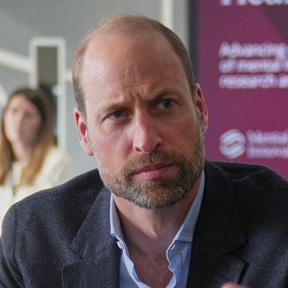 Prince William visits mental health charity