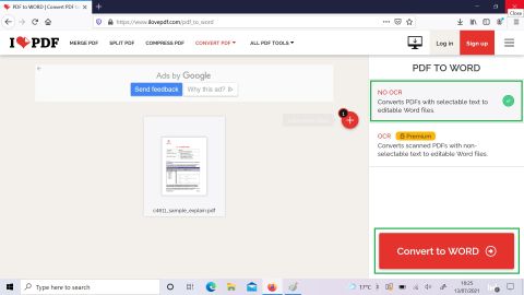 How to convert a PDF to Word | Tom's Guide