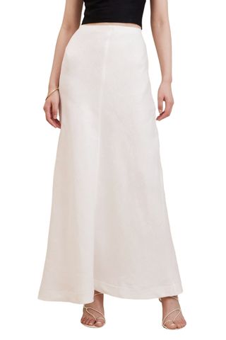 Lisa Linen Maxi Skirt