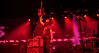 Oliver Ackermann of A Place to Bury Strangers throws it down live in Texas