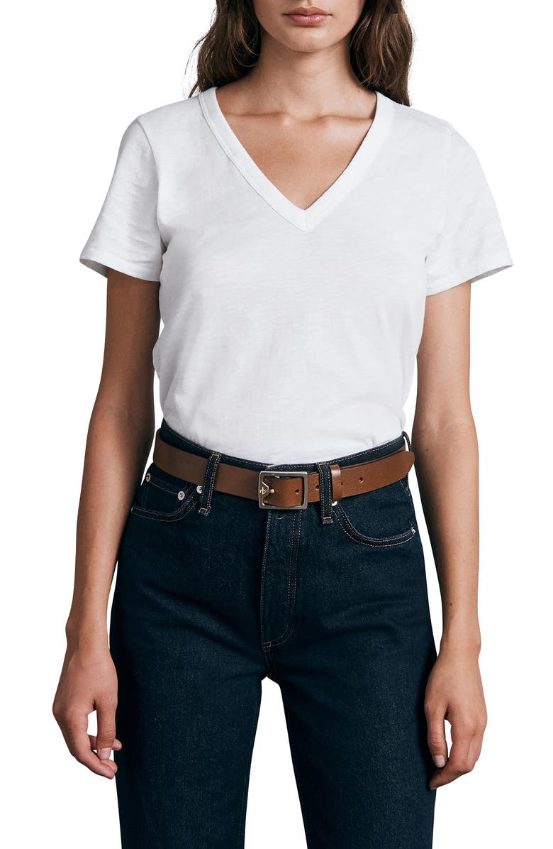 The Vee Slub Cotton T-Shirt