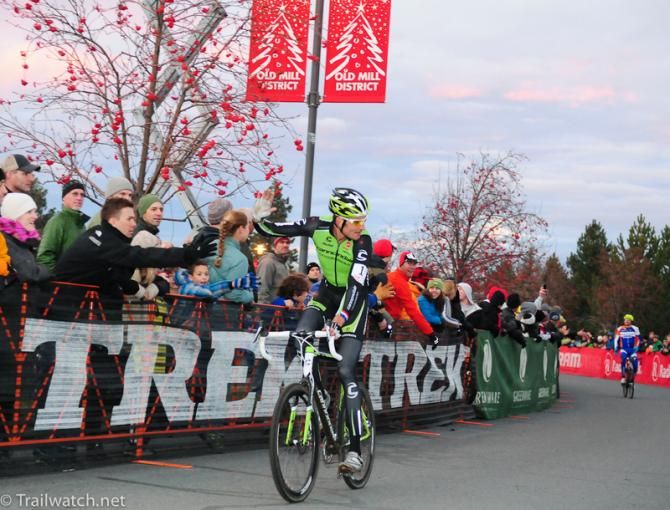 Ryan Trebon (Cannondale) pulled out second place over Adam Craig