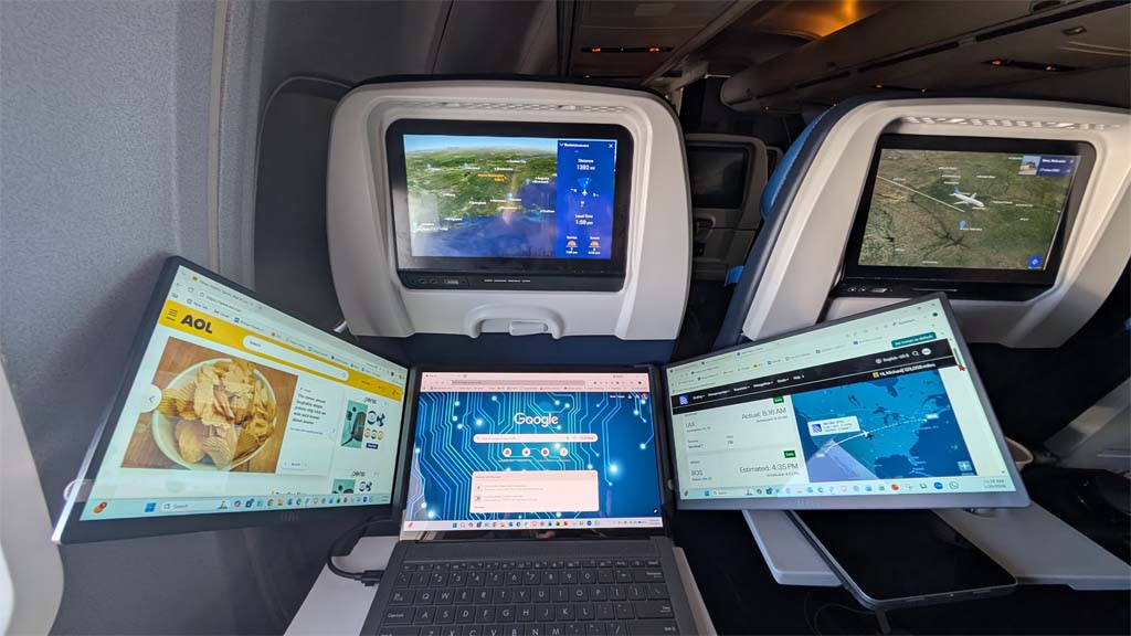 Xebec&amp;rsquo;s TriScreen is a consumer/hybrid workplace product that lets you fit multiple screens in your backpack to work almost anywhere, from an airport to a co-worker&amp;rsquo;s kitchen table.