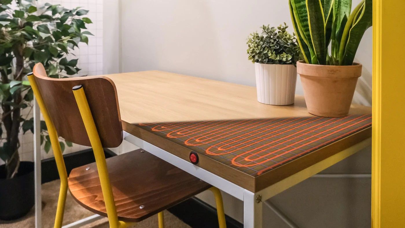 Ökoform heated desk