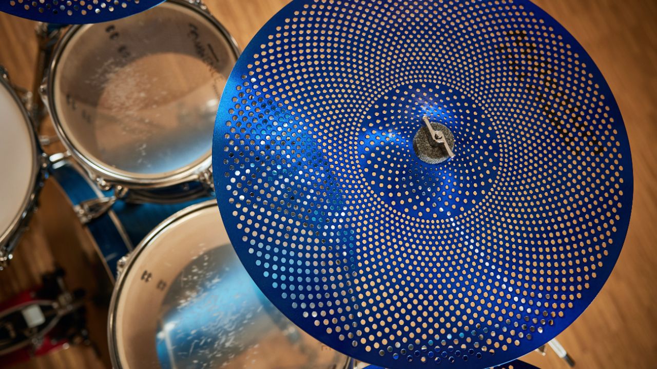 Millenium Still Cymbals coloured low-volume practice cymbals