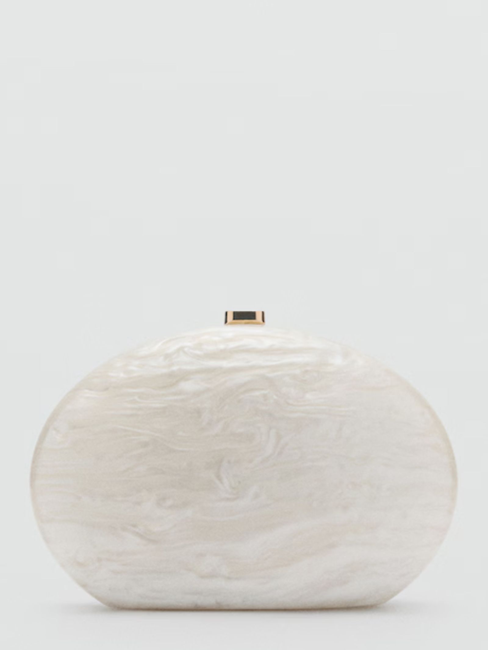 Mango Oval Clutch Bag