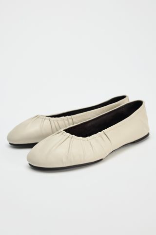 Leather Ballet Flats