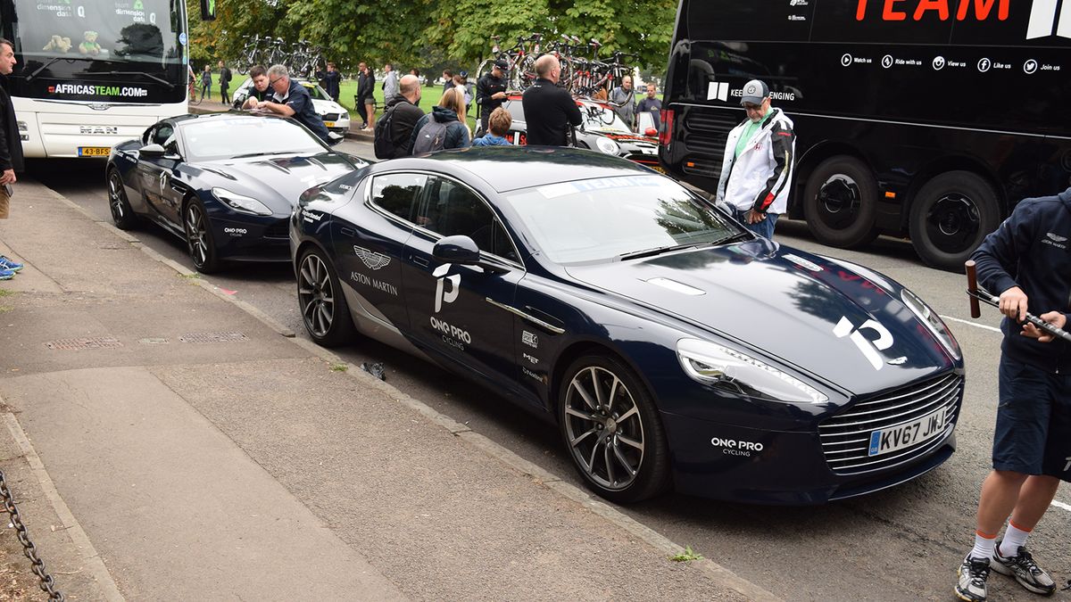 ONE Pro Cycling have some of the most expensive team cars in professional cycling