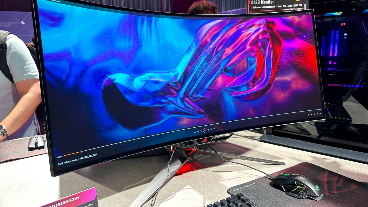 Asus ROG Swift OLED PG34WCDM