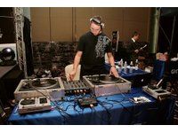 A professional DJ offered a scratching performance on-site.