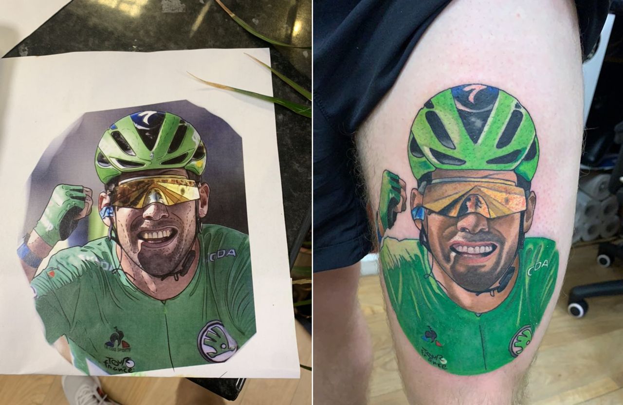 Mark Cavendish tattoo