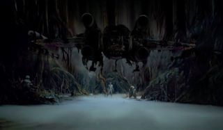 Yoda raising X-Wing in The Empire Strikes Back