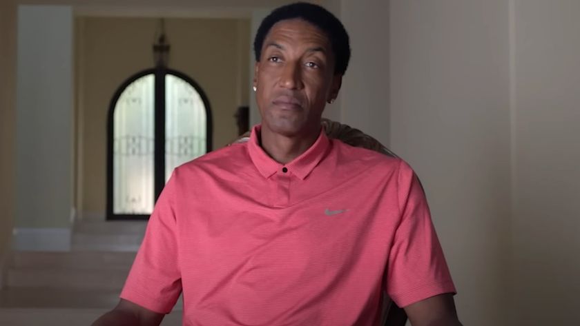 Scottie Pippen is interviewed on The Last Dance