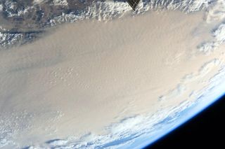Dust Storm Over Gobi Desert by Kelly