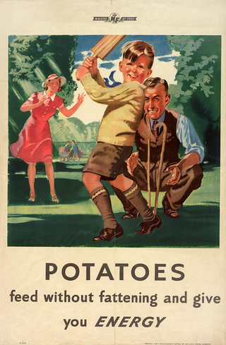 Wartime potato poster - ©IWM (PST 3366)