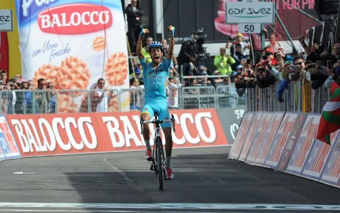 Fabio Aru (Astana Pro Team) takes the biggest win of his life