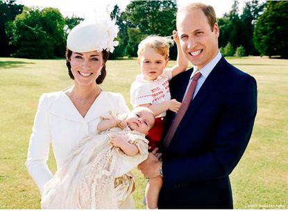 Catherine, Princess Charlotte, Prince George and Prince William photo