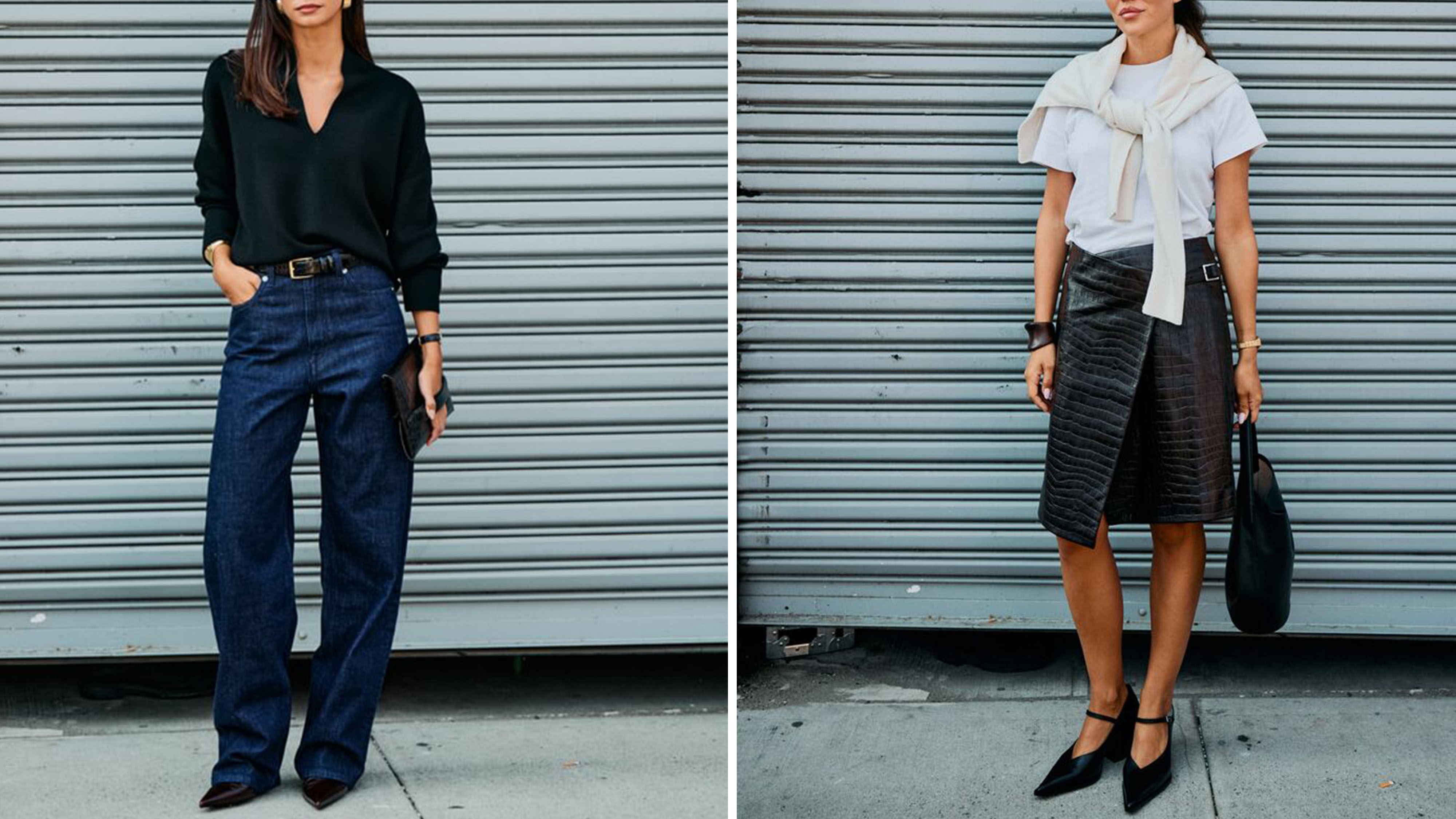 Women in classic outfits