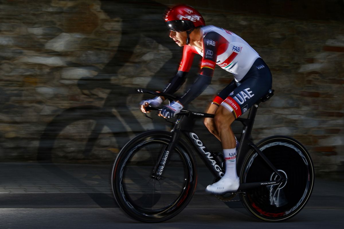Tirreno Adriatico 2022 - 57th Edition - 1st stage Lido di Camaiore - Lido di Camaiore 13,9 km - 07/03/2022 - Davide Formolo (ITA - UAE Team Emirates) - photo Luca Bettini/SprintCyclingAgency&Acirc;&copy;2022