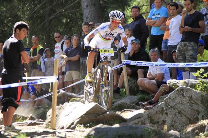 World champion Julie Bresset (BH SR Suntour KMC)