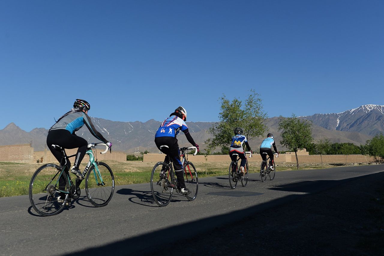 Afghan national women&#039;s cycling team