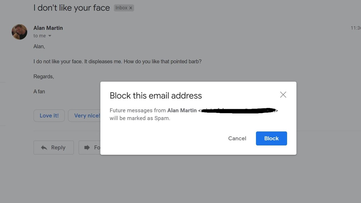Шаг 5. Как заблокировать электронную почту в Gmail