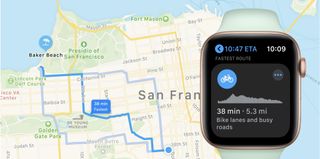 Cycling on watchOS 7