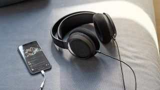 Best phones for music: Smartphone tethered to Philips Fidelio X3
