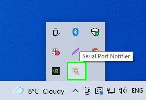 Serial Port Notifier