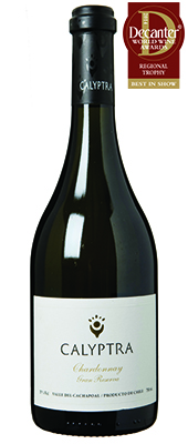 Calyptra Chardonnay Gran Reserva Chile Cachapoal Alto Cachap