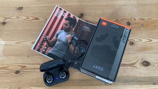 The JBL Reflect Flow Pro sports headphones