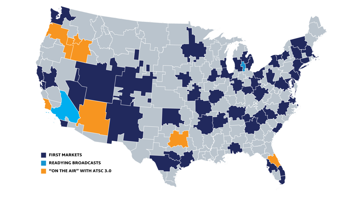 ATSC 3.0 Deployments Where and When Will NextGen TV be Available? TV