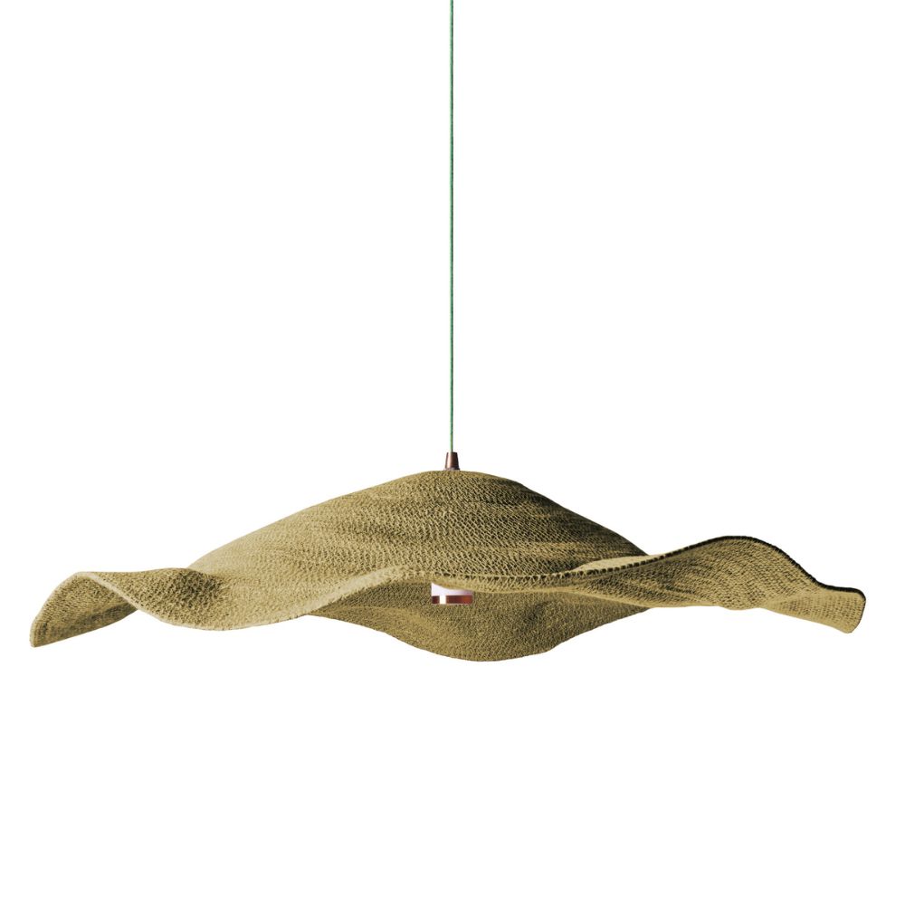 Tallulah Jute Basket Rechargeable Pendant