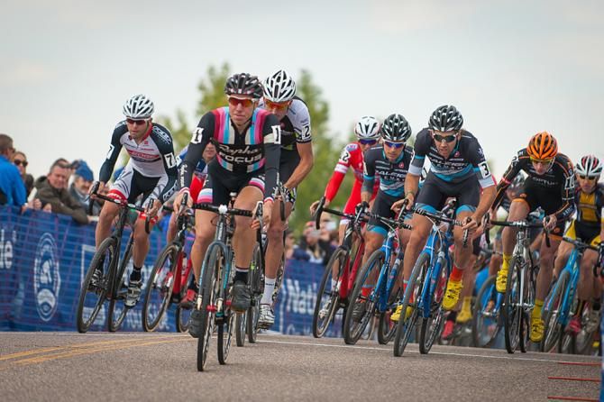 The start of the mens race. Colorado Cross Classic.