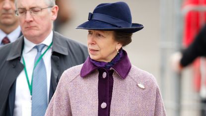 Princess Anne, The Princess Royal attends day 2, Ladies Day, of the Cheltenham Festival on March 16, 2016